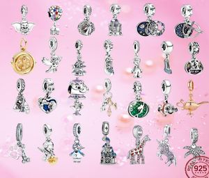 925 Gümüş Charm Boncuk Fit Ra Charms Bileklik Prenses Hayvan Serisi Ev Charmes Ciondoli DIY Fine Boncuklar Jewelry8135700