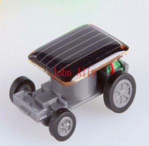 Partihandel varm försäljning ular minibilsolen Solar Powered Toy Car New Mini Children Solar Toy Gift gratis frakt4778776