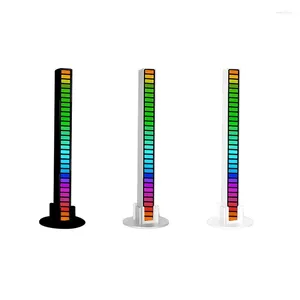 Nattljus RGB Sound Control LED Light Pickup Voice Activated Rhythm Color Ambient Bar of Music