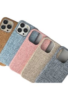 20PCS Woven Fabric Simple And Drop-Proof Phone Case For iPhone 11/12/13/14/15/11 Pro/12 Pro/13 Pro/14 Pro/15 Pro/11 Pro Max/12 Pro Max/13 Pro Max/14 Pro Max/15 Pro Max