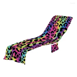 Chair Covers Pool Chaise Lounge Sun Lounger Beach Towel Cover Lightweight Patio Furniture For Outdoor