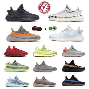 Tasarımcı Koşu Ayakkabıları Sıradan Ayakkabı Erkek Kadınlar Chaussures Beyaz Siyah Zebra Beluga Spor Sabah Koşucular Klasik Moda Açık Nefes Alabaş Ayakkabı Büyük Boyut