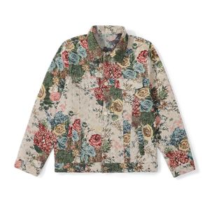 Luxury Brand Mens Jackets Embossed Letter Denim Coat Jacket Street Couple Style Jacket Outdoor Casual Tops Clothes Embroidered flowers Denim Letter Loose Jackets