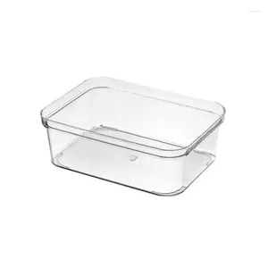 Storage Boxes Vanity Makeup Basket Transparent Toiletry Bin Cosmetic Box Home Organizer Bins Multipurpose Holder For Lipsticks