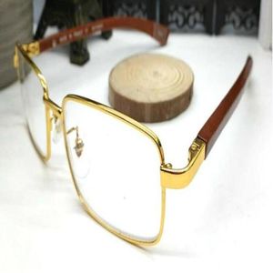 Neue Mode randlose Sonnenbrille Herren Holz und Naturbüffelhornschild Herren Fahren Schatten Brillen Sport Haltung Brille Sun Glas4675310 Fahren