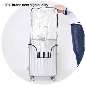 Storage Bags 18-30inch Transparent Luggage Cover Clear Suitcase Protector Protectors Wheeled Travel Accessories