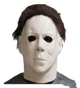 Top 100 Lateks Korkunç Michael Myers Maske Stili Cadılar Bayramı Korku Maskesi Lateks Fantezi Partisi Korku Film Partisi Cosplay WL11625117499