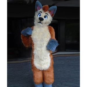 Husky Dog Fox Mascot Costume Top Cartoon Anime Teme Posta