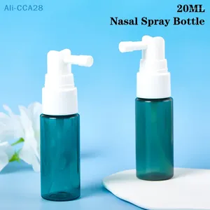 Depolama Şişeleri 1/5pcs 20ml Plastik Nazal Sprey Şişesi Atomizer Doldurulabilir Boş Boğaz Püskürtücü Pompa Snoot Temizlik Konteyneri