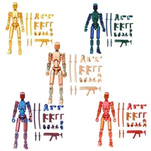 3D Printed Action Figure Titan 13 Articulate Movable Dummy Doll DIY Assembly Toy For Stop Motion Animation 240402