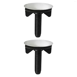 Torneiras de cozinha 2pcs Torneira Torneira Tampa da pia da pia da pia de aço inoxidável Torneira de plugue resistente à ferrugem para bacias hidrográficas