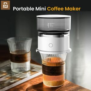 Irrigator Xiaomi Youpin Portable Hand Brewing Coffee Machine Mini Automatic Dripper Coffee Maker Travel Extraction Coffee Brewer Grinder