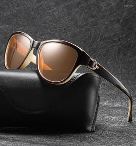 Óculos de sol Design Cat Women Polarized Lady Lady, elegantes óculos de sol, dirigindo óculos UV4003984212