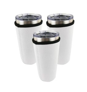 Drinkware Handle sublimação em branco em branco reutilizável xícara de café gelatina mangas neoprene Canecas Sacos de tampa de capa de capa de titular para 2322114