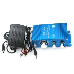 Games Hifi Stereo 180W MP3 CAR Audio Arcade Video Speaker Music Amplifier Game Cabinet DIY med DC12V Power Adapter Cable