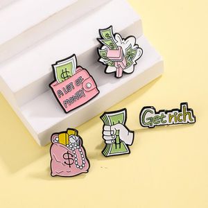 women money brooch Cute Anime Movies Games Hard Enamel Pins Collect Cartoon Brooch Backpack Hat Bag Collar Lapel Badges