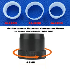 Камеры Night Vision Universal Sport Camera Ring 3648mm Quick Install Dieped Adapter для действия камеры Cy789 Cy710 NV007