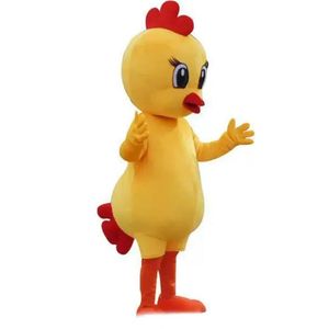 2024 Ny Halloween Chick Mascot Costume Outdoor Theme Party Vuxna outfit Suit Mascotte Theme Fancy Dress Carnival Costum