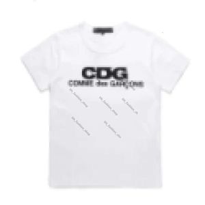 CDGS Commes des Garcon T Shirt Designer Koszulka Zagraj w koszulce Tshirt wełna poliestrowy Slogan Orange xxl sportowy tee