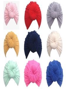 Bambini morbido mais turbante elastico elastico ciambella rotonda berretti rotondi berretti allunga ganna per ragazzi bandwwraps headwearwwear8562186