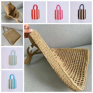 Borsa di paglia Bota multi-specificazione Straw Summer Mesh Hollow Beach Borse per le vacanze Shopping Borse per le vacanze Borse da spiaggia da spiaggia da spiaggia