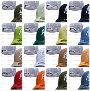 28 kolorów męski baseball hatback czapki czapki czarny kolor golfowy dieście mish cape cap new York Royal Blue Team Sport 2024 Chapeau Flowers Bone Kolory Su4-07