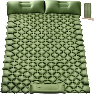 Pads Double Camp Bed Sleeping Pad Ultralight Iatable Mattress Camping Travel Tent Mat Beach Mat Picnic Blanket Selfiating Mats