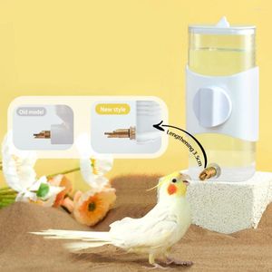 Andra fågelförsörjningar Sweetome Portable Birds Cage Water Feeder 300 ml stor kapacitetsläckfast behållare drickande