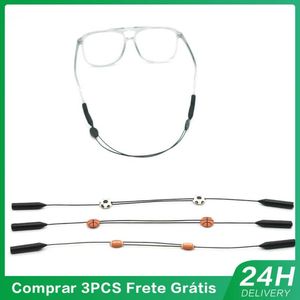 Cykel Glasse Anti Slip Strap Stretchy Neck Cord Outdoor Sports glasögon Sträng Solglasögon Rope Band Holder Accessories