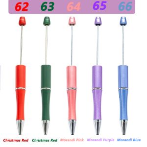 Pens 20pcs Beadable Pen Supplies Luxury BallPoint Pens Stationery Gifts for Junior High School Students Christmas Personalized Gift