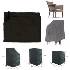 椅子カバー1PCガーデンカバースタッキングダスト高品質のダストプルーフと防水屋外の家具ポリエステル