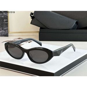 Novos óculos de sol Acetato de design de moda simples moldura para o olho de gato vanguar