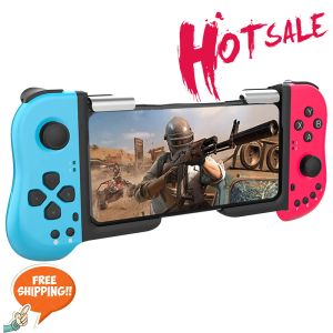 Gamepads gamepad trådlös Bluetoothcompatible teleskopisk spelkontroll joystick för Xiaomi Android iOS telefon surfplatta pubg moible