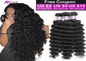 8a Malaysian Deep Wave Virgin Hair 3 Bunds Malaysian Deep Curly Virgin Hair Bunds Allove Products Brasilian Deep Wave Hair Bun6479465