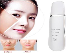 SC003 24KHz Ultrassonic Ion Skin Skinbro Facial Rechargável Peels Facial Device Beauty Remoção do Blackhead Esfoliador Face elevador Beau5322783