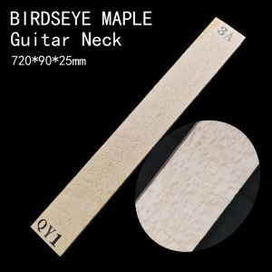 Cavi 720*90*24mm Birdseye Maple Neck Maple Neck di alta qualità Neck Electric Guitar Guita