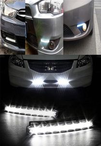 Carstyling 8LED DAYTIME Running Light Cars Drl The Fog Driving Daylight Head Drl Lamps For Automatic Navigation Lights White2931833