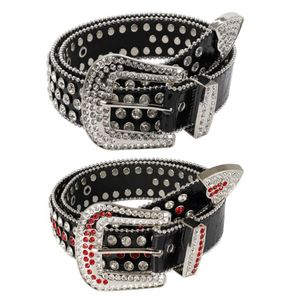 New Trend Bling Blin Rhintone Belt Men Women Wtern Cowboy Studded Dna Diamond Belt For Jeans Cinturon De Strass5915702