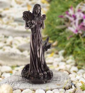 樹脂ペルセポンの女神彫刻の風景芝生の置物ギフトのための屋外ヤードアクセサリーガーデンデコレーションh09277031543