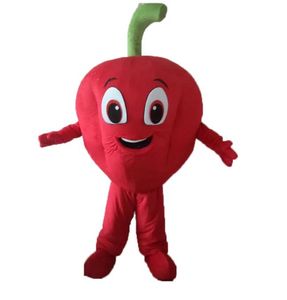 Halloween Green Chili Mascot Costume Cartoon Hot Pepper Anime Theme Character Christmas Carnival Party Fancy Costumes Adult Outfit