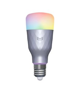 Lâmpada led de led de Yeelight Smart 1Se Novo lançamento E27 6W RGB Voice Control Luz colorida para o Google Home3956804