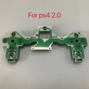 Aksesuarlar 200pcs/Lot Yeni Fabrika Joystick İletken Yeşil Film Tuş Takımı Şeridi PS4 020 2.0 Oyun Pedi Denetleyicisi