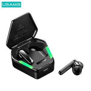 USAMS Yushengshi TWS Two Ear Game Earphones with Low Delay 3D Surround Sound Suitable for Ios Android