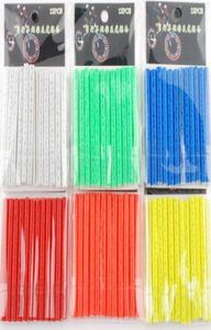 12pcs bisiklet dağ bisikleti binicilik tekerleği jant tekerleği montaj tüp uyarı ışık şeridi yansıtıcı yansıtıcı dış mekan 75mm4117748