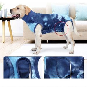 Dog Apparel Recovery Suit For Female Male Abdominal Wounds Spay- Or Skin-Disease Breathable- Pet Post-Sterilization B03E