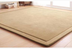 Chpermore Einfache Tatami -Matten große Teppiche verdickte Schlafzimmer Teppich Kinder kletterten Playmat Home Lving Room Teppich Floor Floors D190104393859