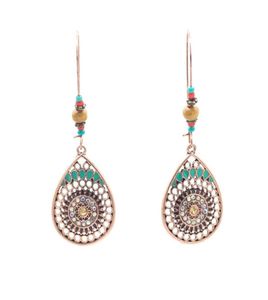 6 PCSLOT LuckyShine Alloy Bohemian Style für Frauen Lange Dangle Ohrringe Retro Tassel Mode Eerrings71013309961967