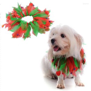 Hundekleidung Weihnachten Haustierzubehör Halloween Haustiere Hunde Hut Schalpelpen Halsband Ribbon Hals für Vorräte