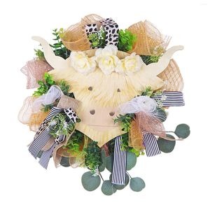 Flores decorativas de grinaldas altas ornamentos de verão Gift Flor Artificial