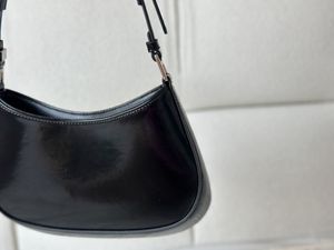 7A Classic Designer Bag Vintage Cl Open Skórzowa torba pod pachami na ramię moda Tote Medium Damskie Czarne wykończenie wysokiej jakości
